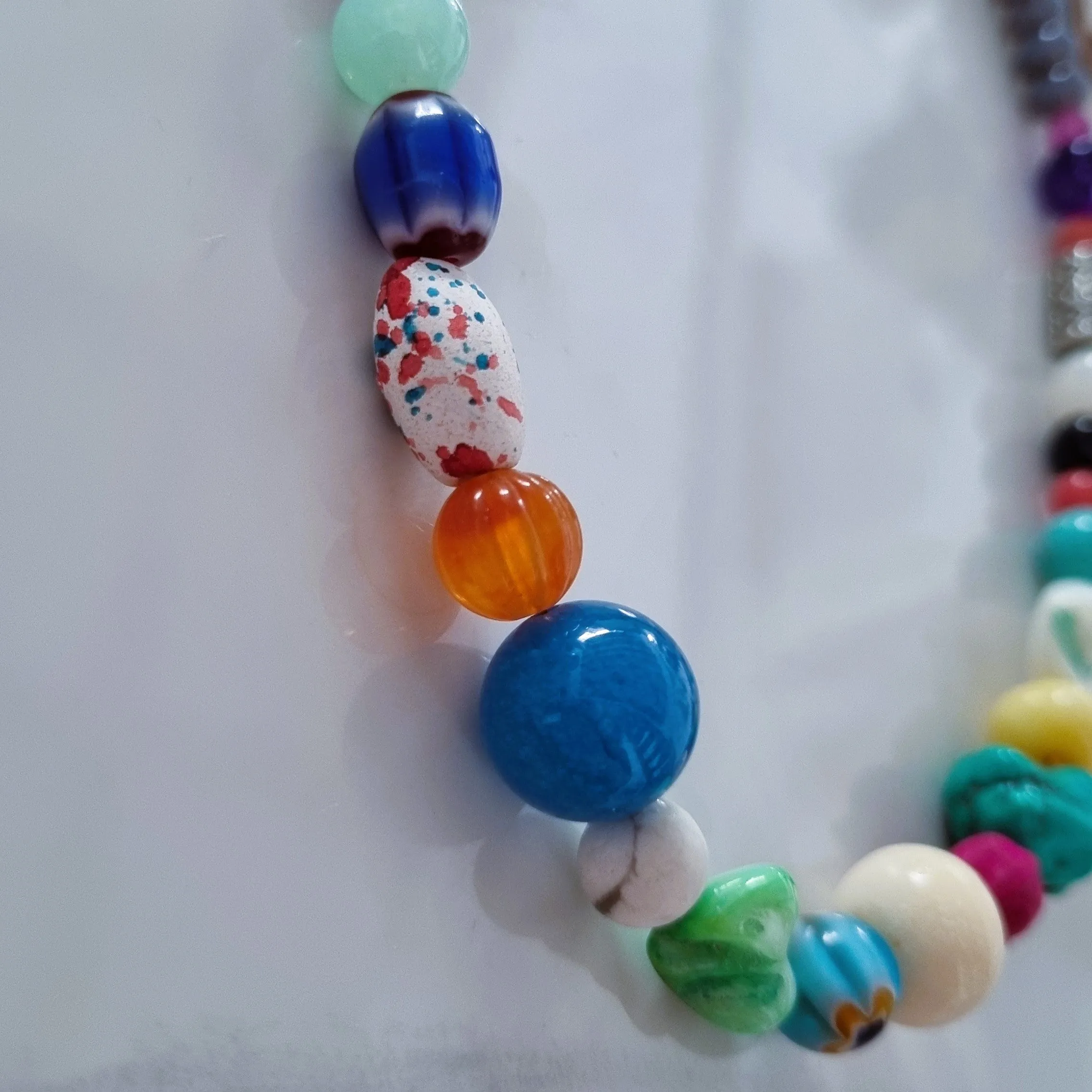 Mixing beads but made it big