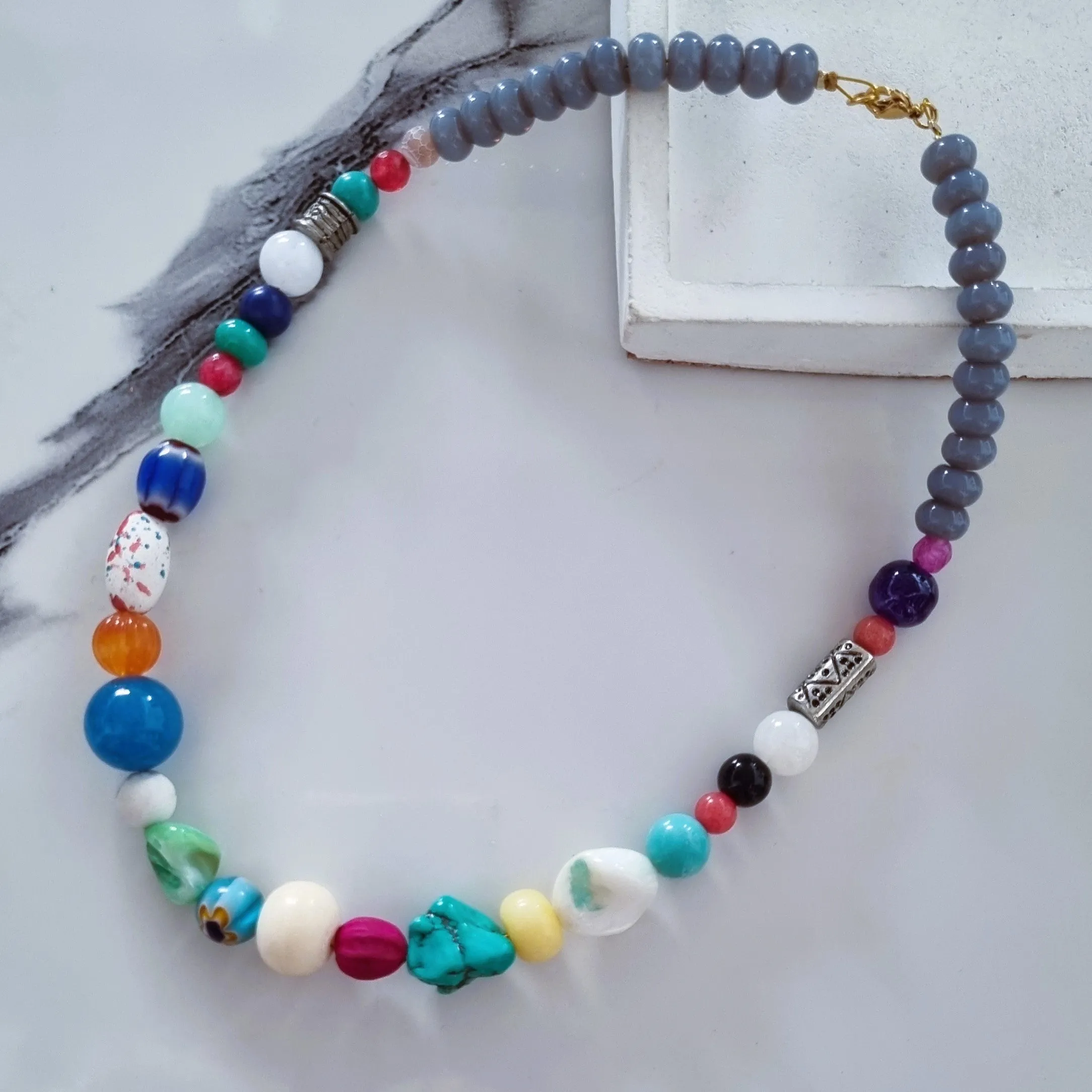 Mixing beads but made it big