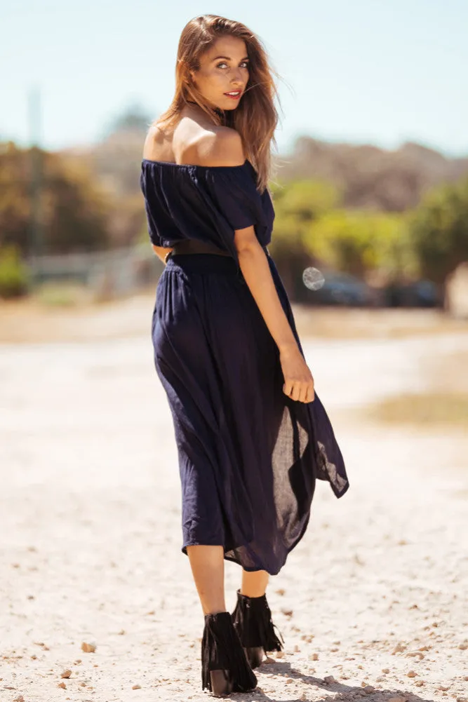 Muse Maxi Dress Navy