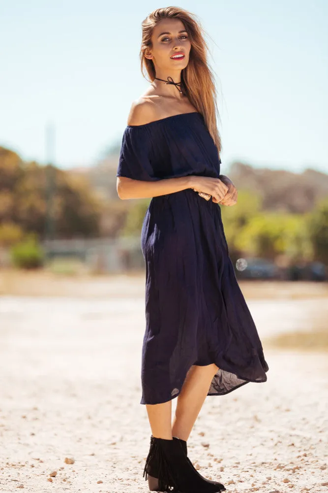 Muse Maxi Dress Navy