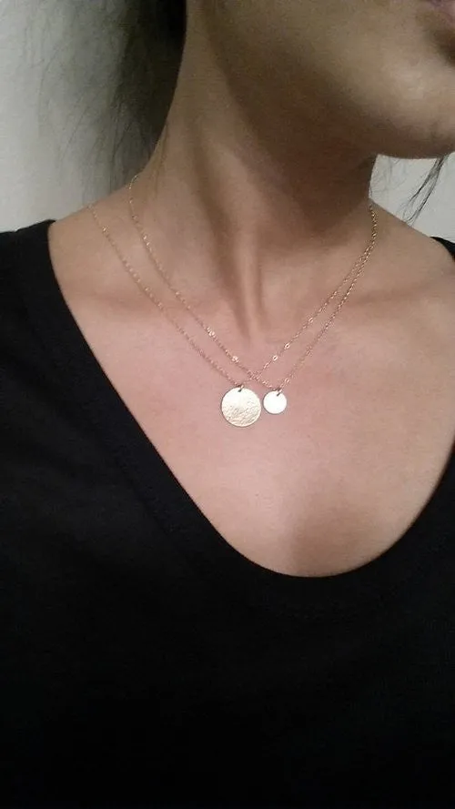 Nepheliad Large Disc Necklace