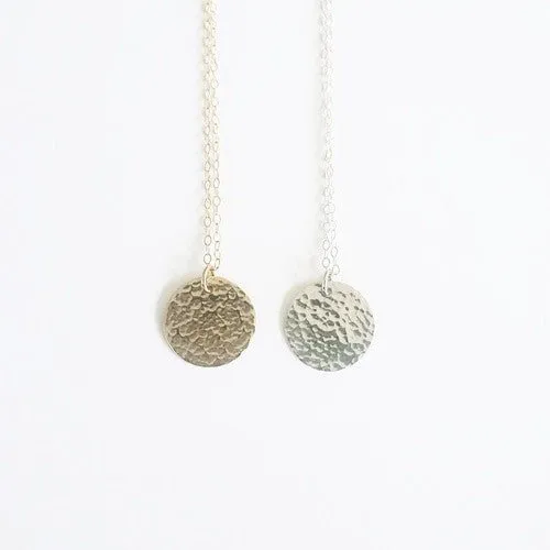 Nepheliad Large Disc Necklace
