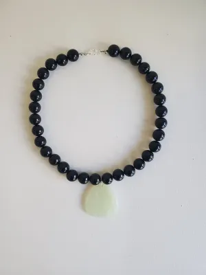 Obsidian and Aventurine choker