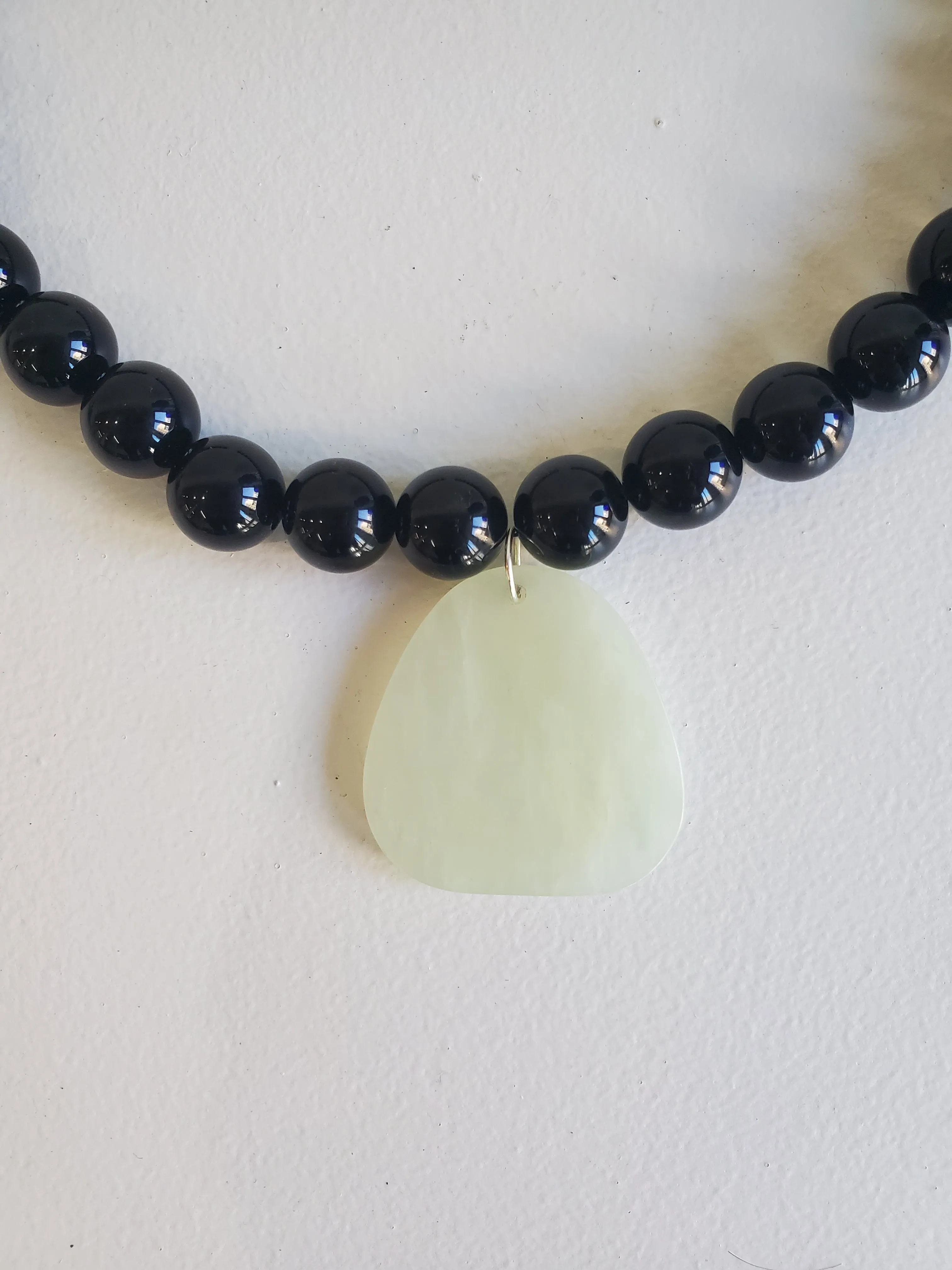 Obsidian and Aventurine choker