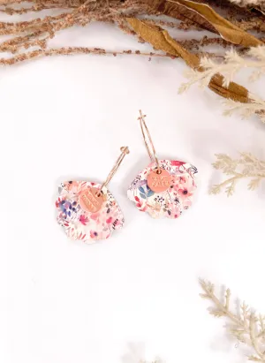 Pastel Floral Hoops