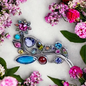 Patricia Locke Fling Sunflower Brooch Pin