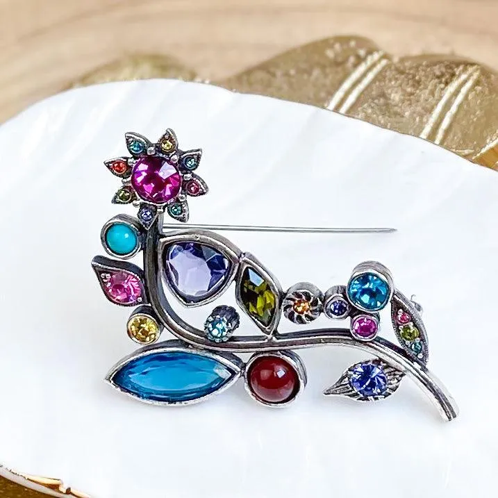 Patricia Locke Fling Sunflower Brooch Pin