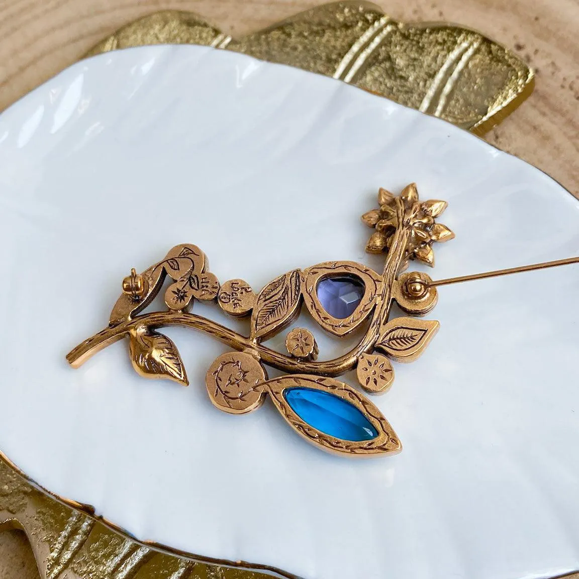 Patricia Locke Fling Sunflower Brooch Pin