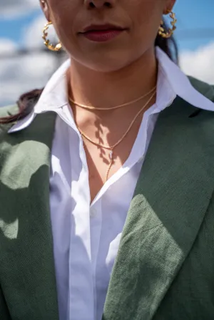 Pearl Lariat Necklace