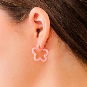 Petal Pretties Earrings, Light Pink
