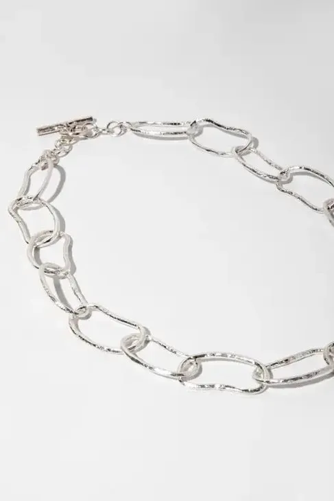 Pool Link Statement Necklace