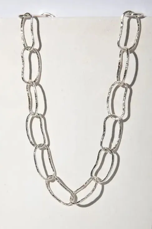 Pool Link Statement Necklace