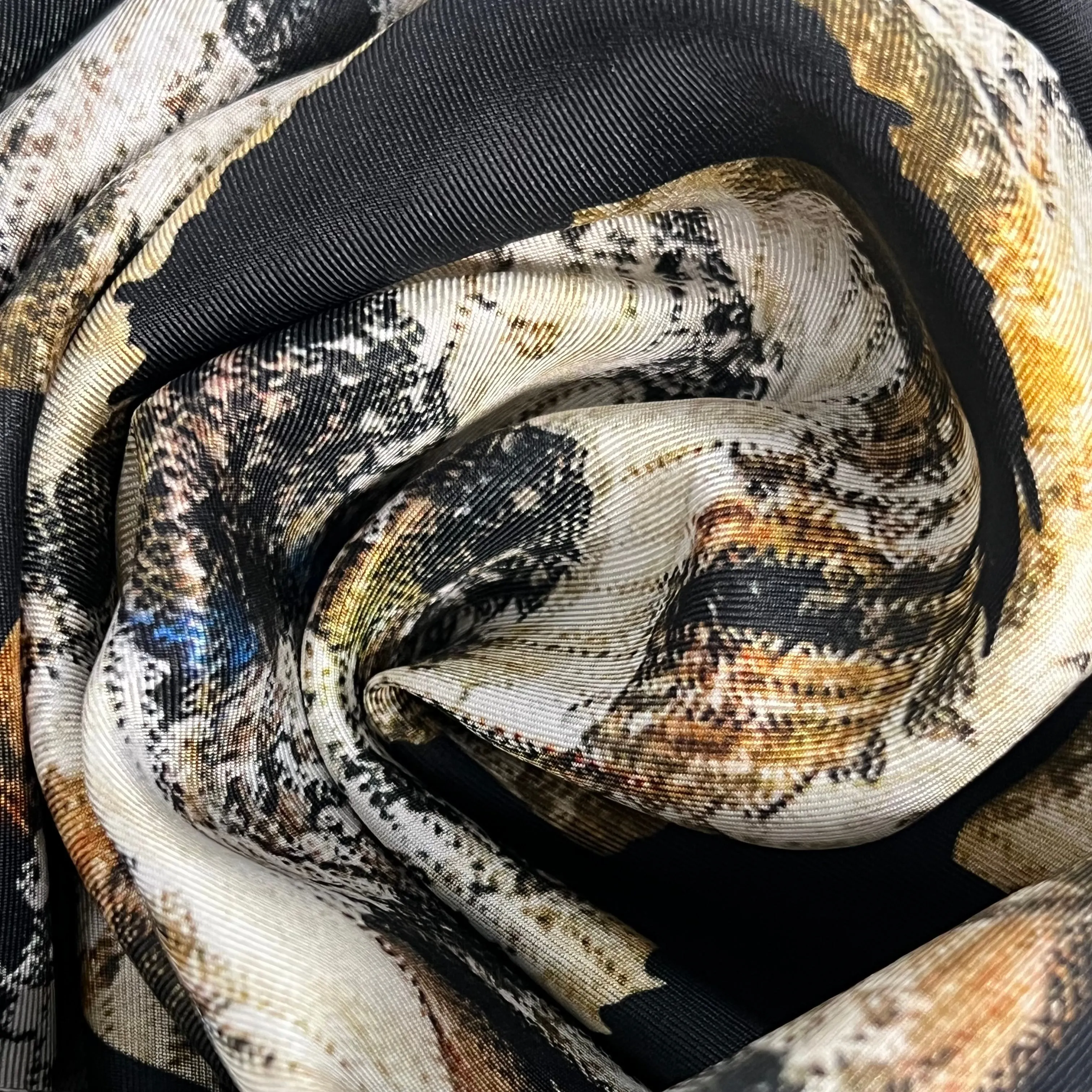 "Elani" Silk Twill Scarf