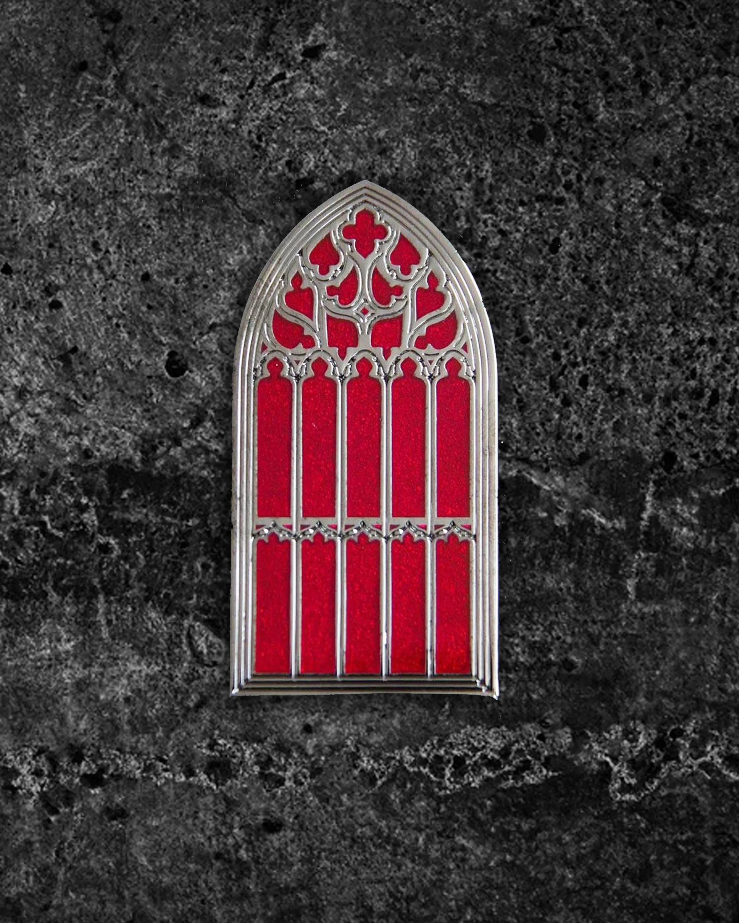Saint Giles Cathedral Gothic Window Enamel Pin