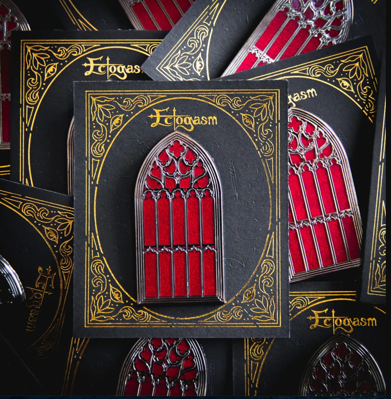 Saint Giles Cathedral Gothic Window Enamel Pin