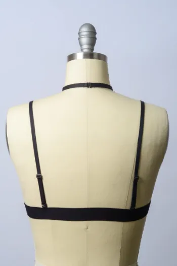 Scallop Lace Choker Bralette