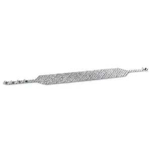 SG Liquid Metal C31-N Chrome Finish Choker by Sergio Gutierrez