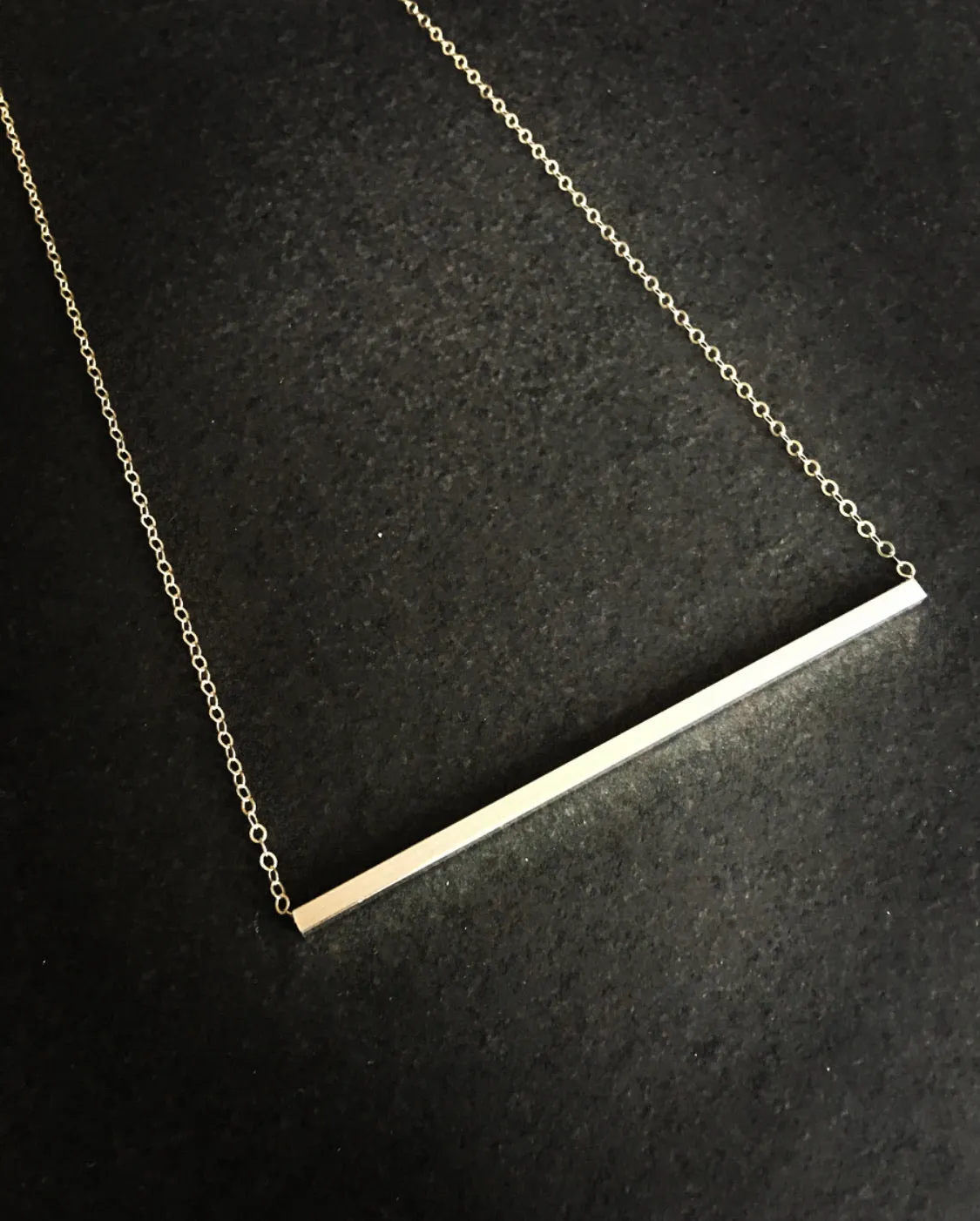 Square Cylinder Necklace