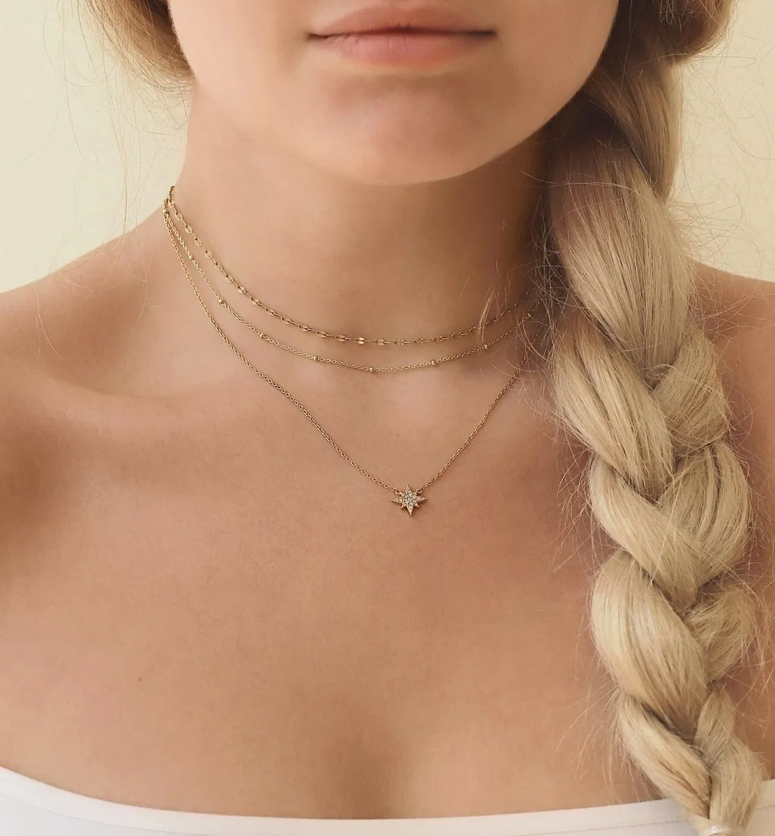 Stella Starburst Pendant Necklace