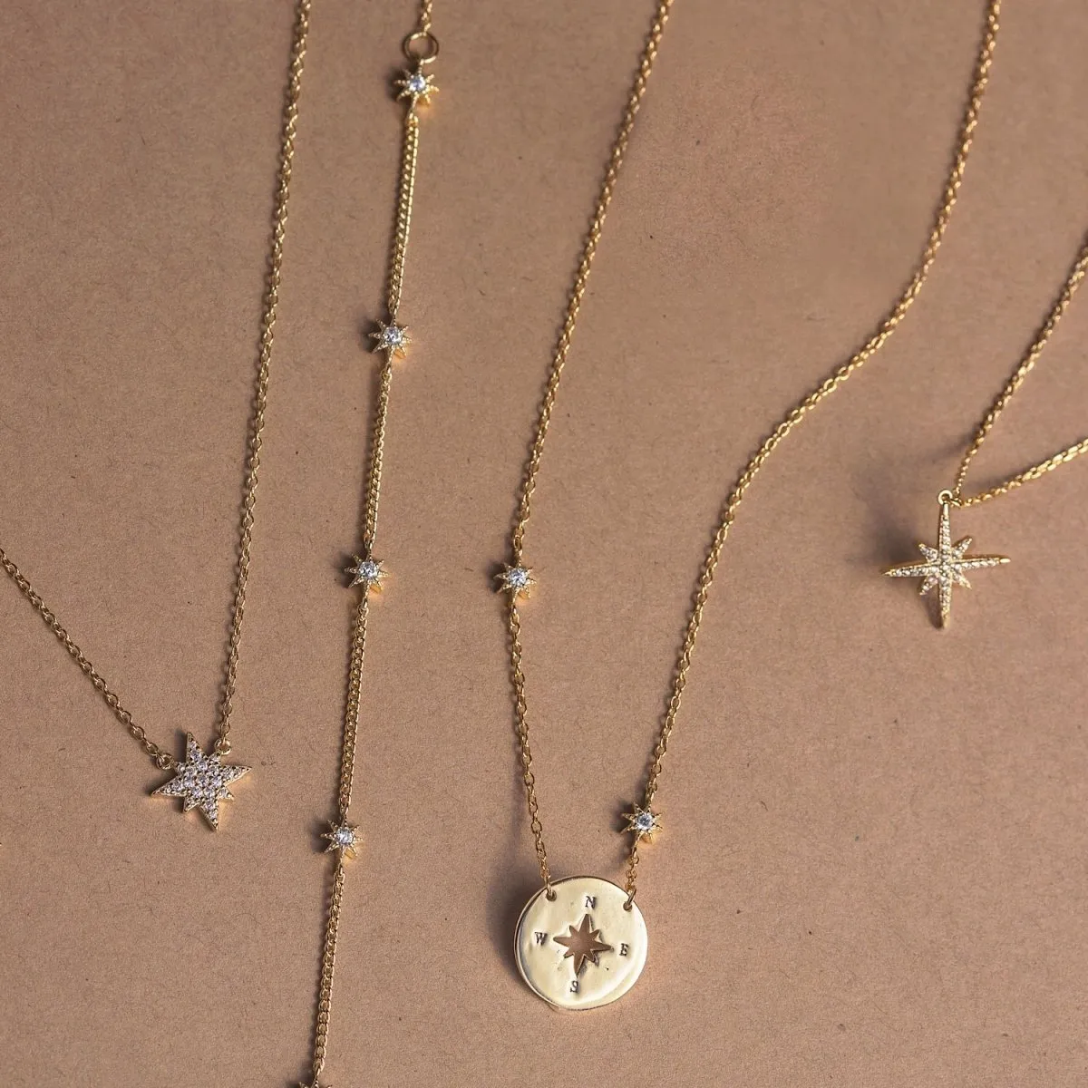Stella Starburst Pendant Necklace