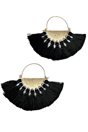 Tassel Statement Earrings