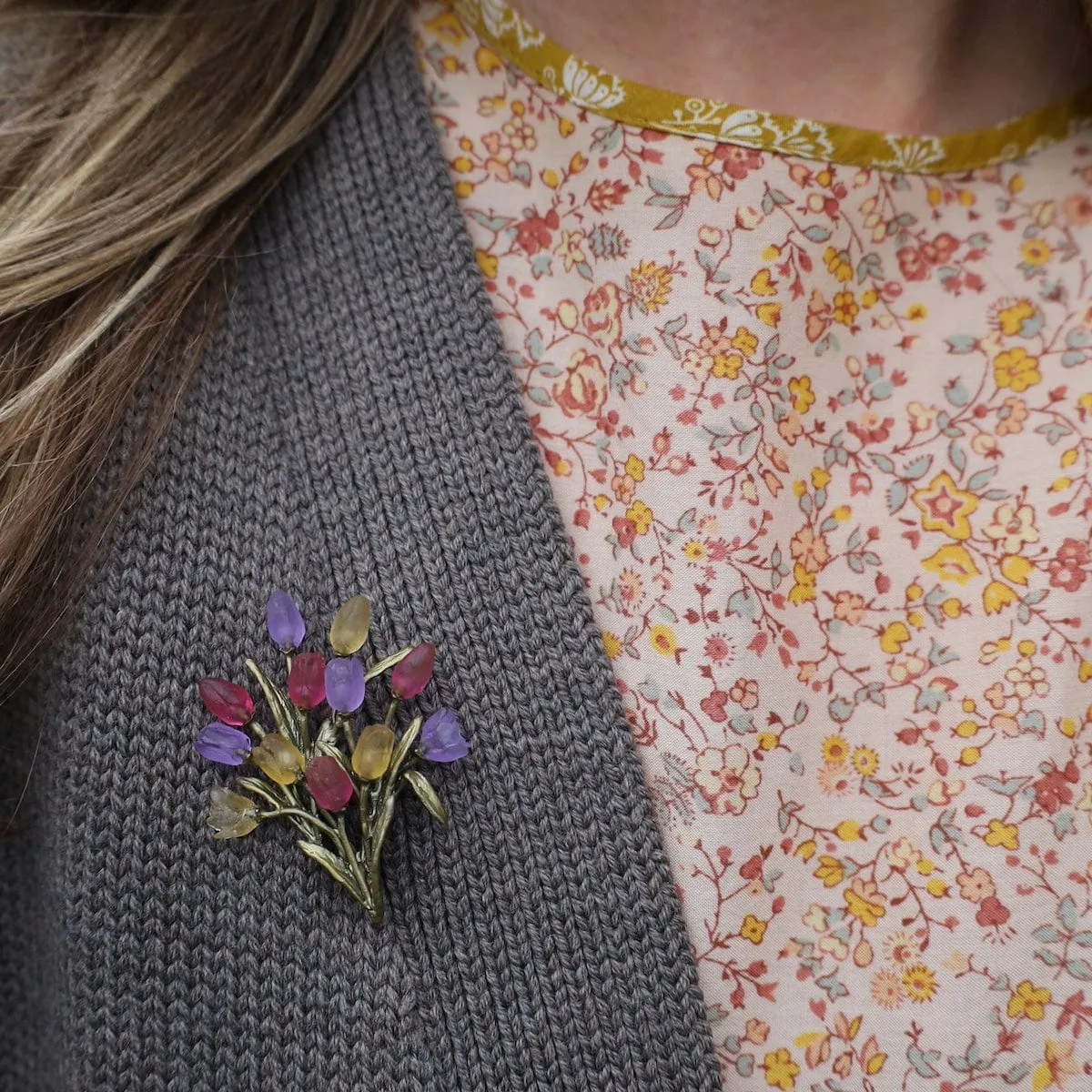 Tulip Brooch