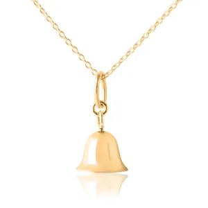 Twinkle Bell Pendant - Yellow Gold