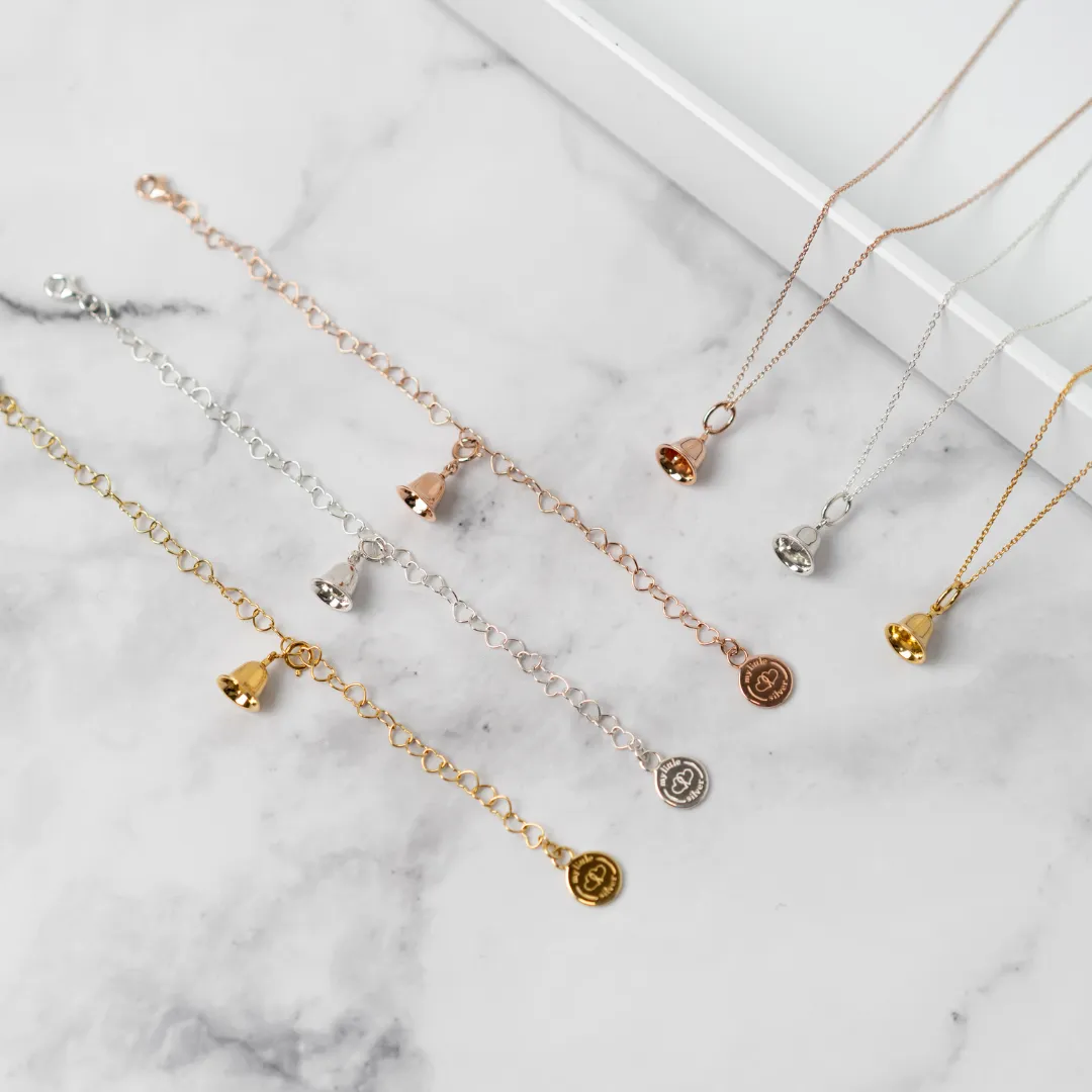 Twinkle Bell Pendant - Yellow Gold