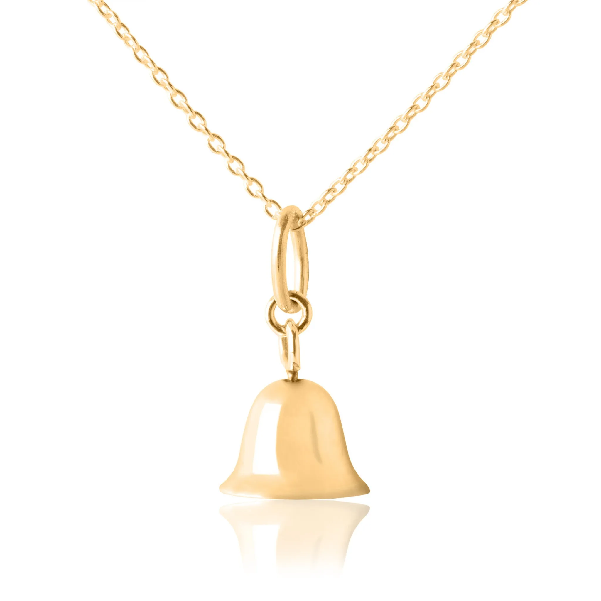 Twinkle Bell Pendant - Yellow Gold