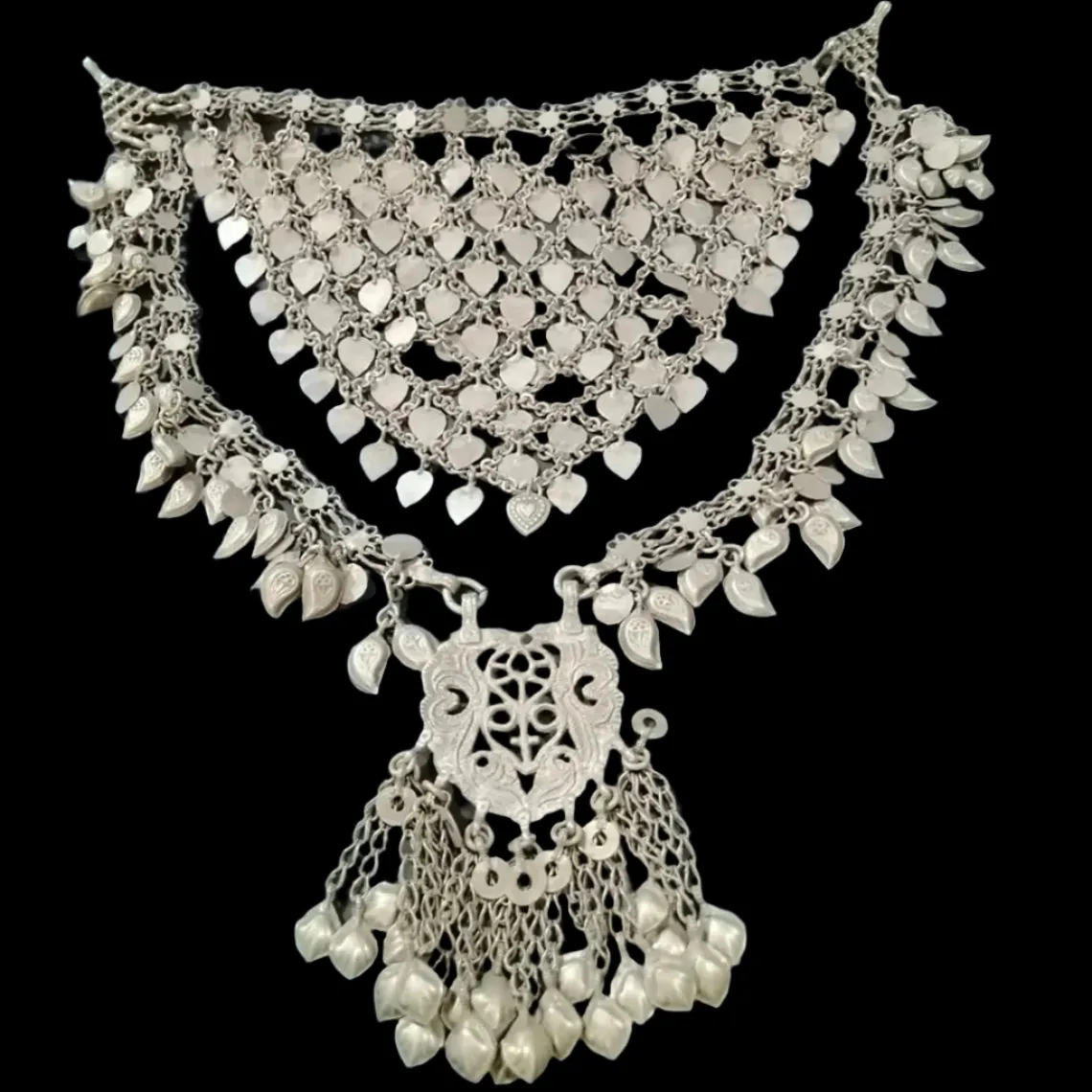 Vintage Afghan Massive Necklace