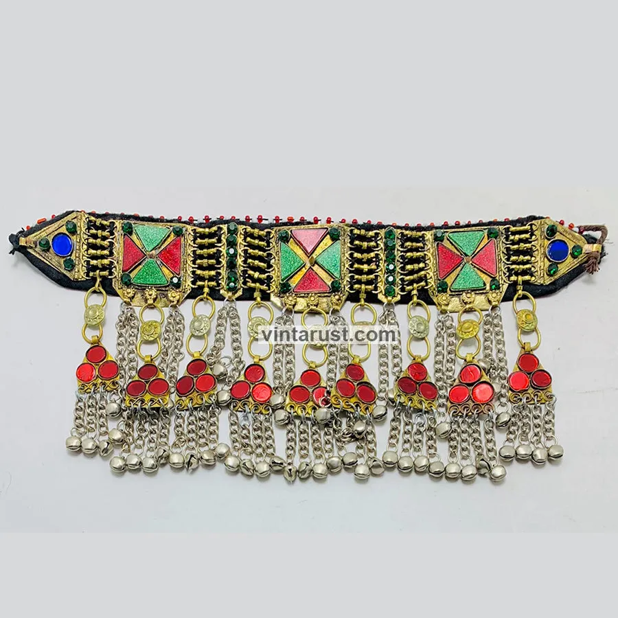 Vintage Boho Tribal Collar Statement Choker Necklace