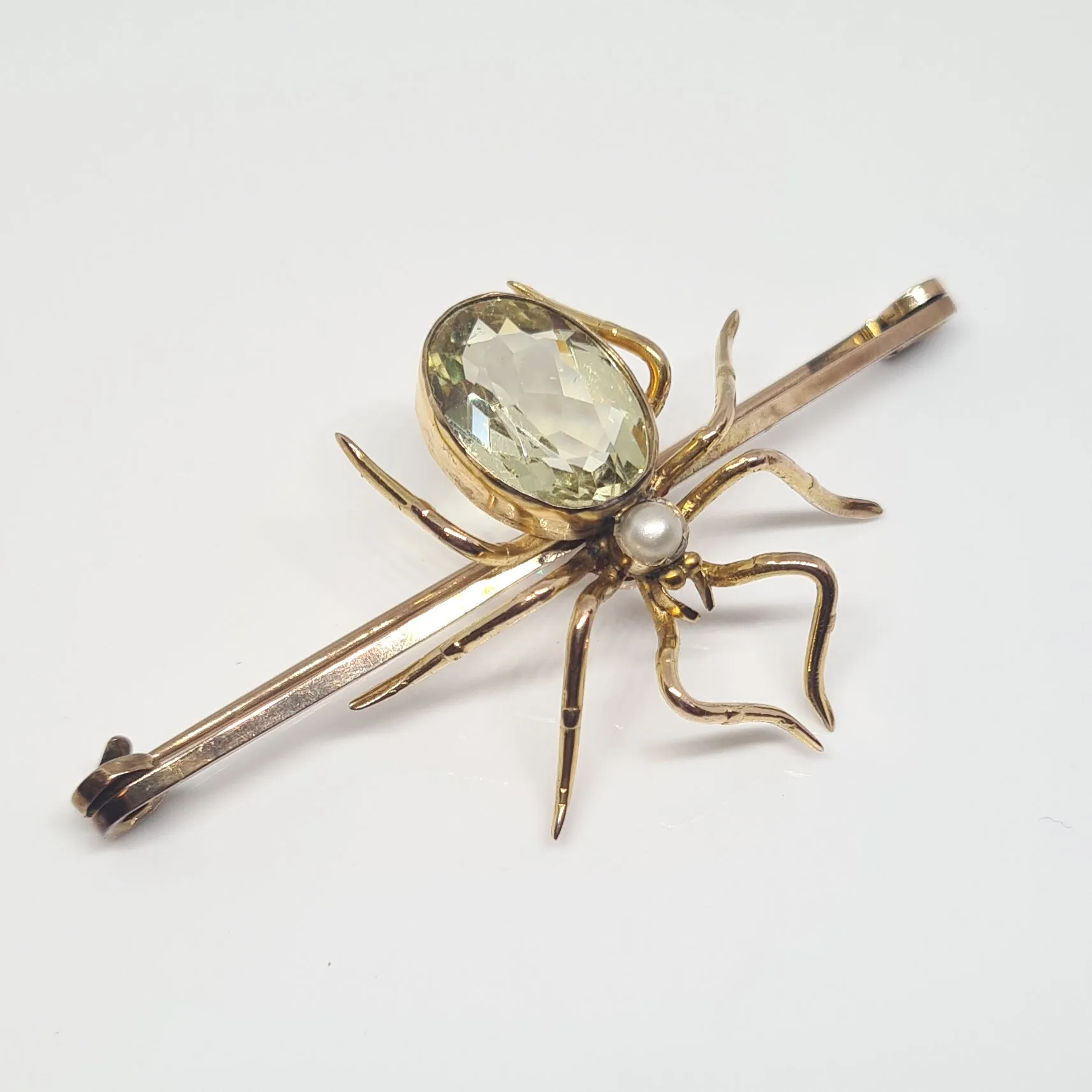 Vintage Spider Brooch