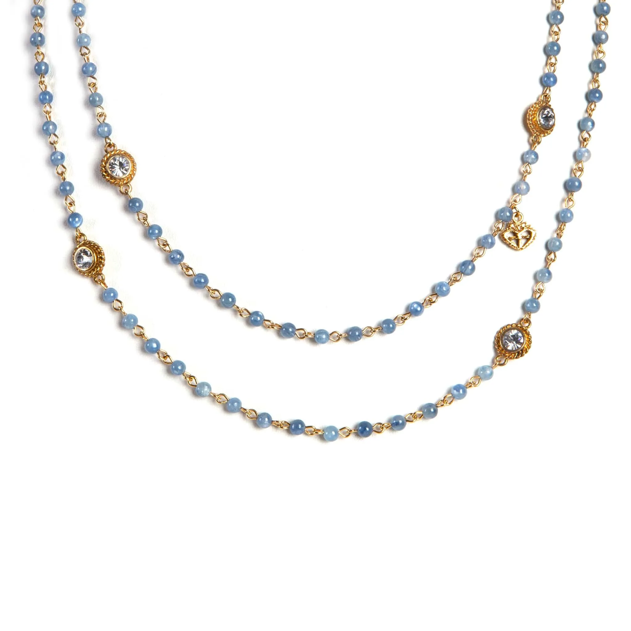 Wrap - 4mm Lux Kyanite Blue