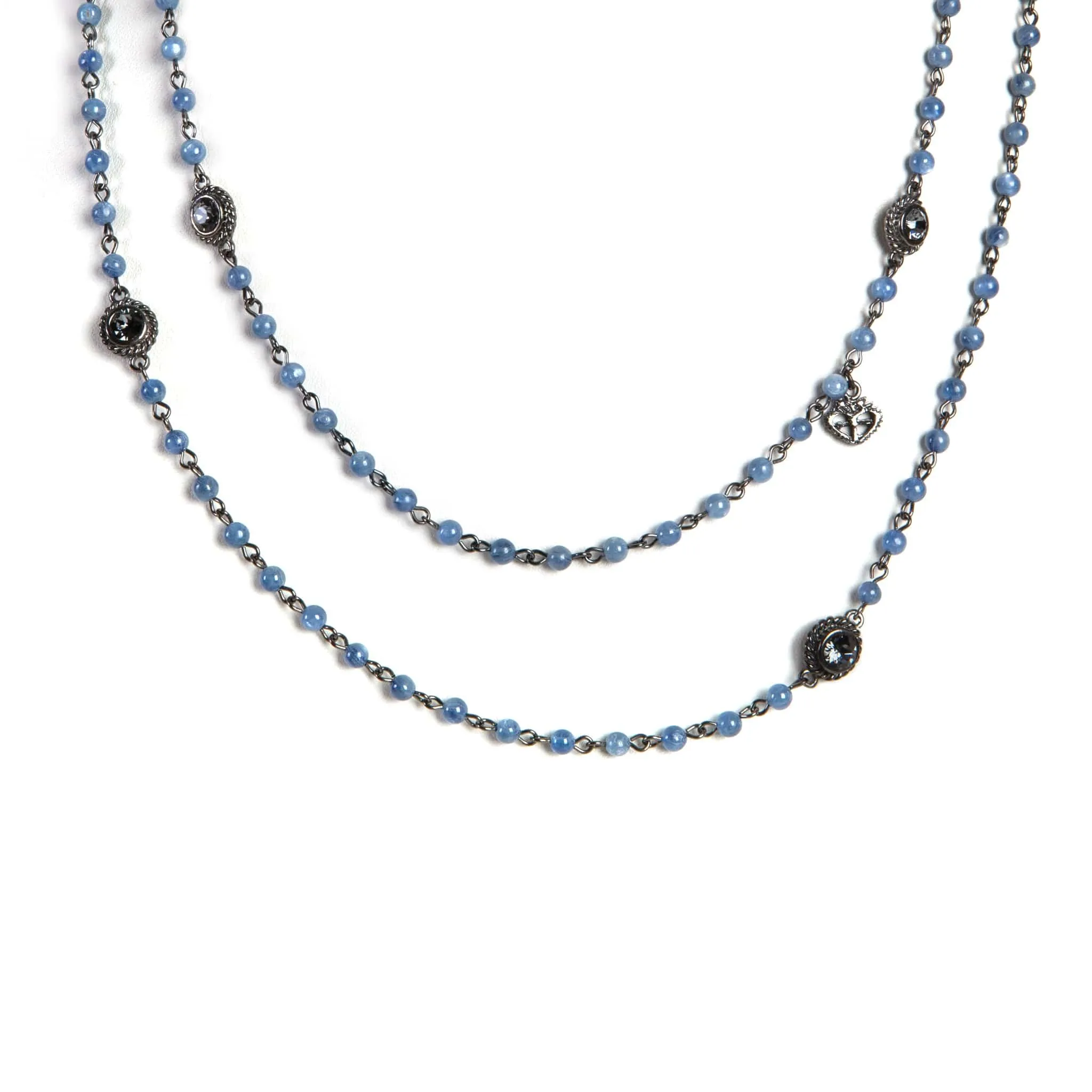 Wrap - 4mm Lux Kyanite Blue