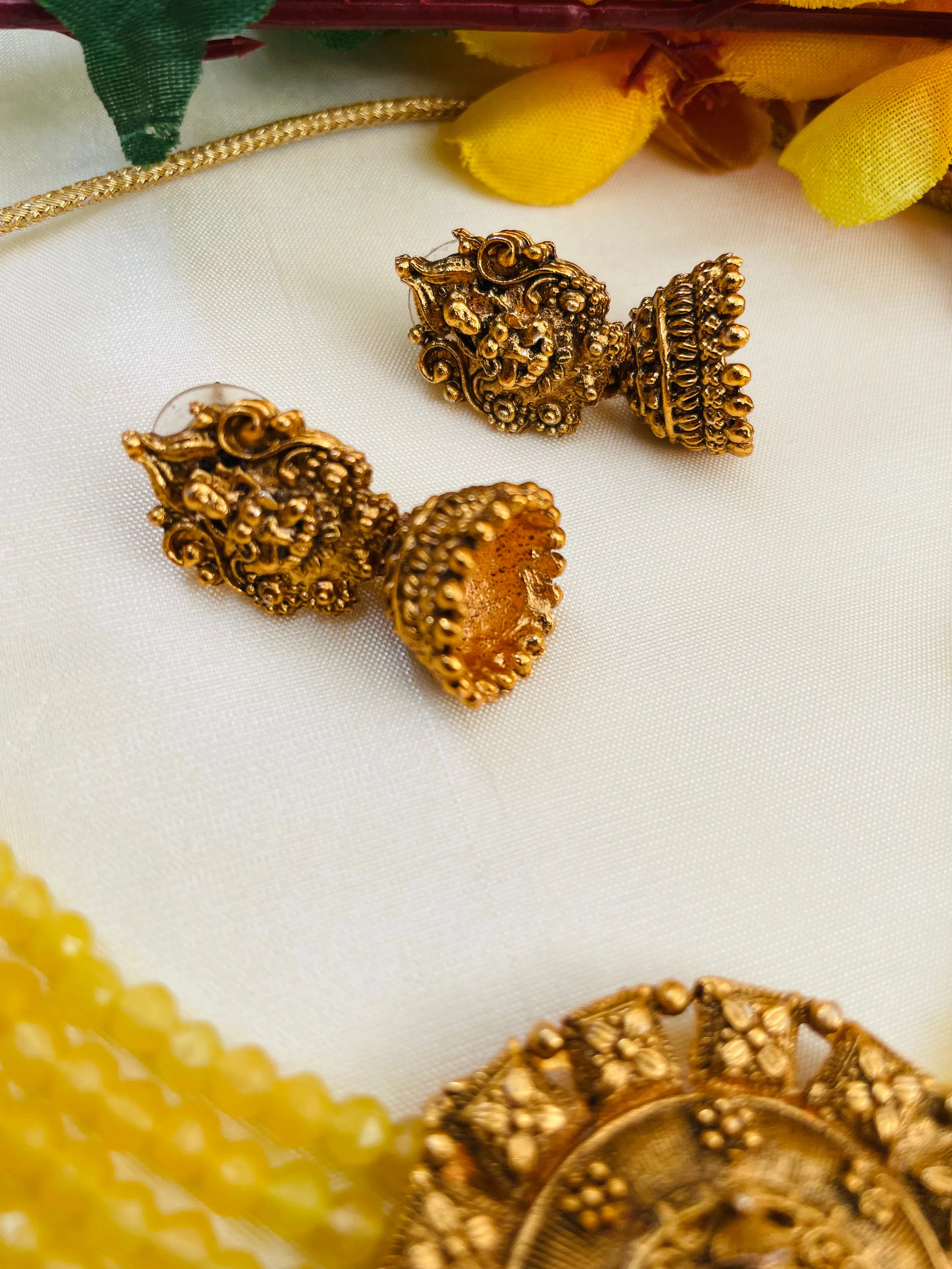 Yellow Choker Necklace