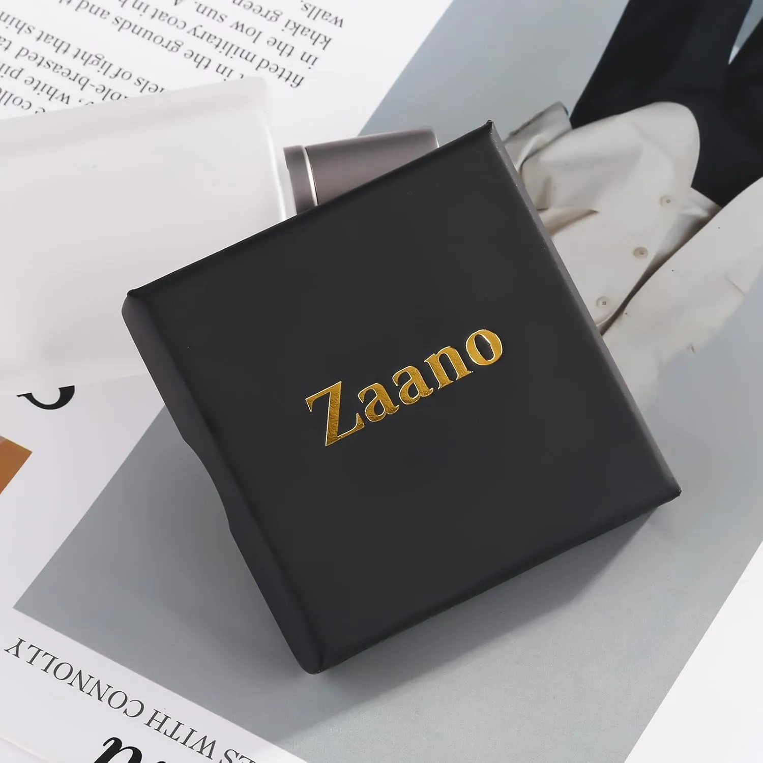 Zaano 14K Gold Plated Hoop Earrings for Women Girls 925 Sterling Silver Post  Large Small Twisted Chunky Thick CZ Hoop Square 