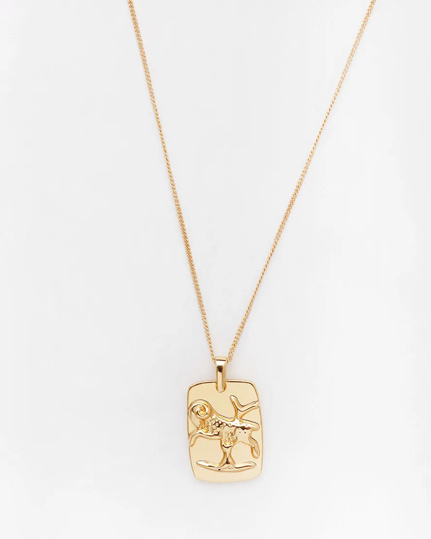 Zodiac Necklace Aries
